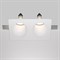 Встраиваемый светильник Gyps Modern GU10 2x35Вт DL002-1-02-W DL002-1-02-W