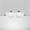 Встраиваемый светильник Gyps Modern GU10 2x12Вт DL002-DW-02-W DL002-DW-02-W
