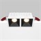 Встраиваемый светильник Alfa LED 3000K 2x10Вт 36° DL043-02-10W3K-SQ-WB DL043-02-10W3K-SQ-WB