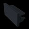 Заглушка торцевая 1шт Unity накладной черный TRA001EC-11B TRA001EC-11B